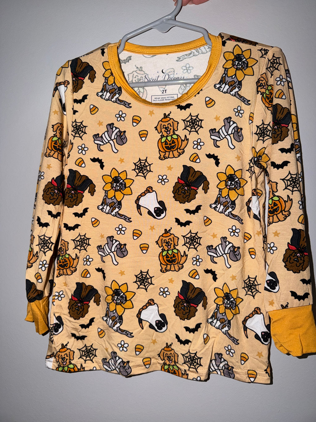 Halloween Dogs Bamboo PJ Set