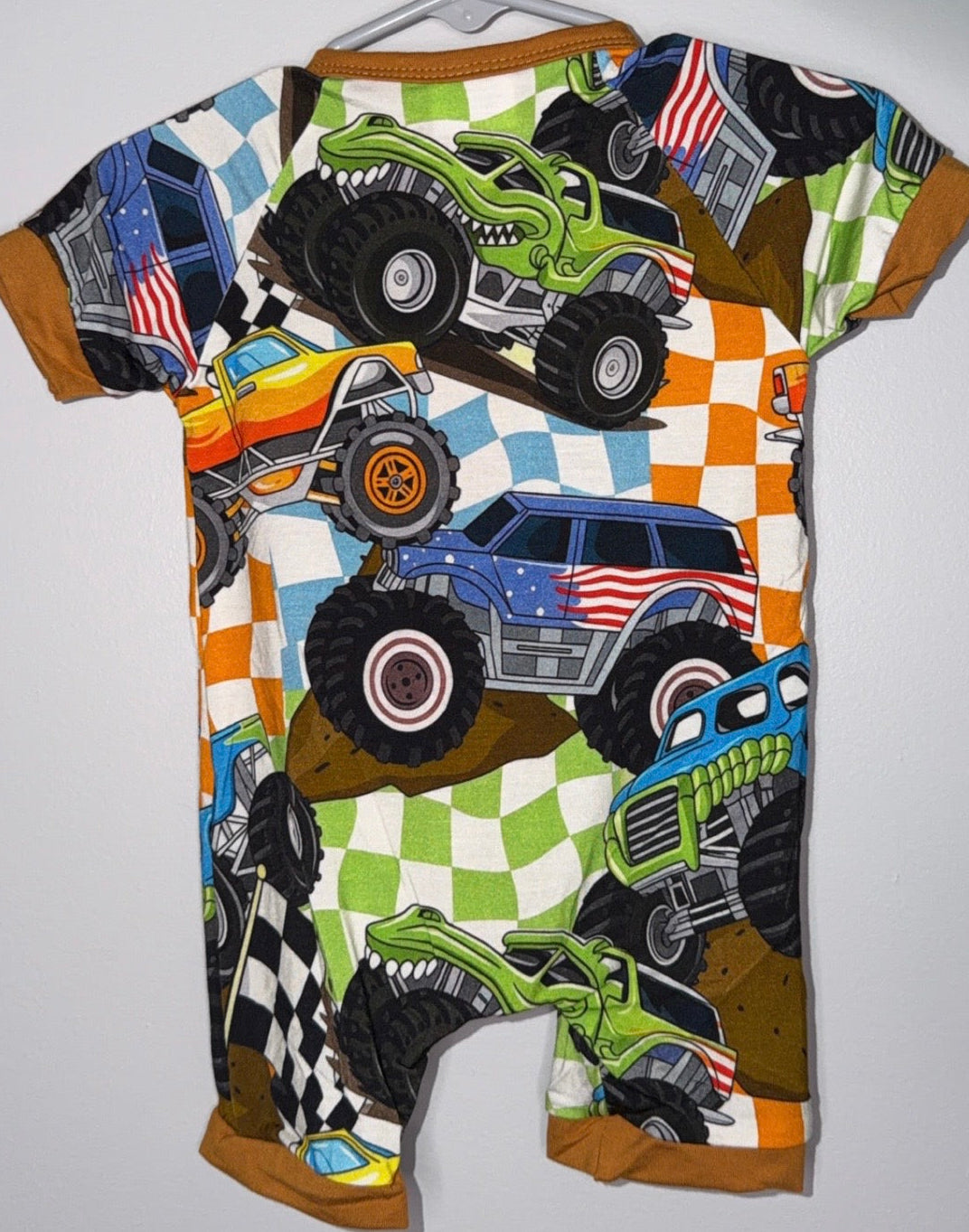 Monster Truck Bamboo Shortie