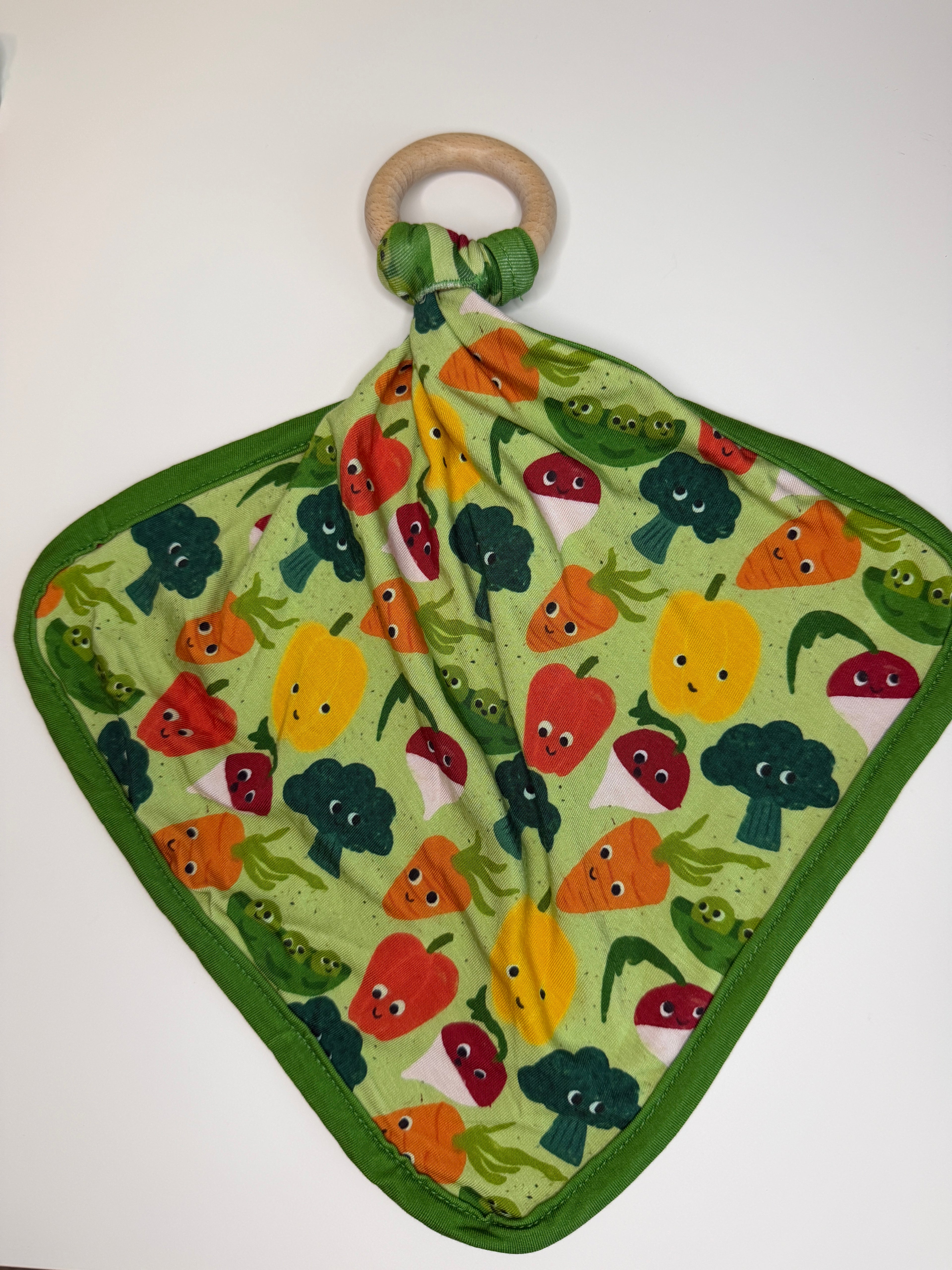 Smiley Veggies Bamboo Lovey