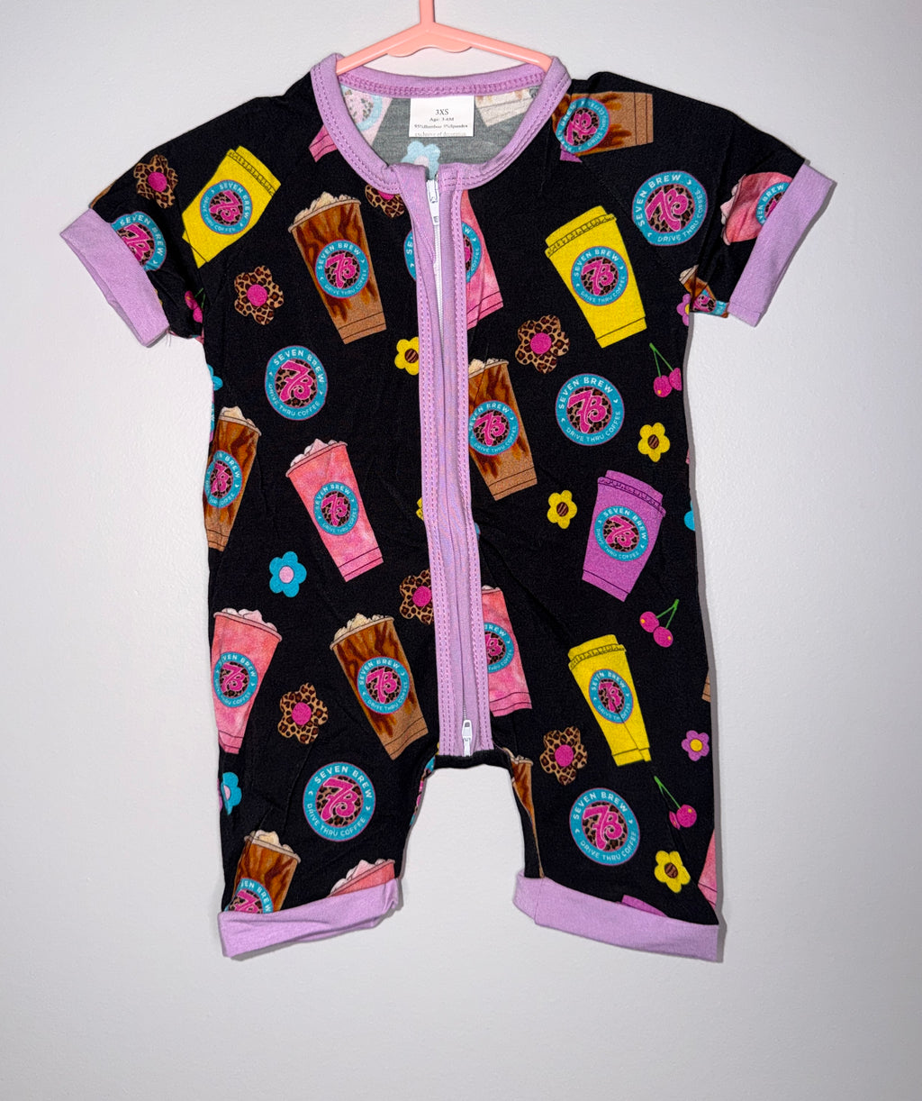 7 Coffee Girly Bamboo Shortie
