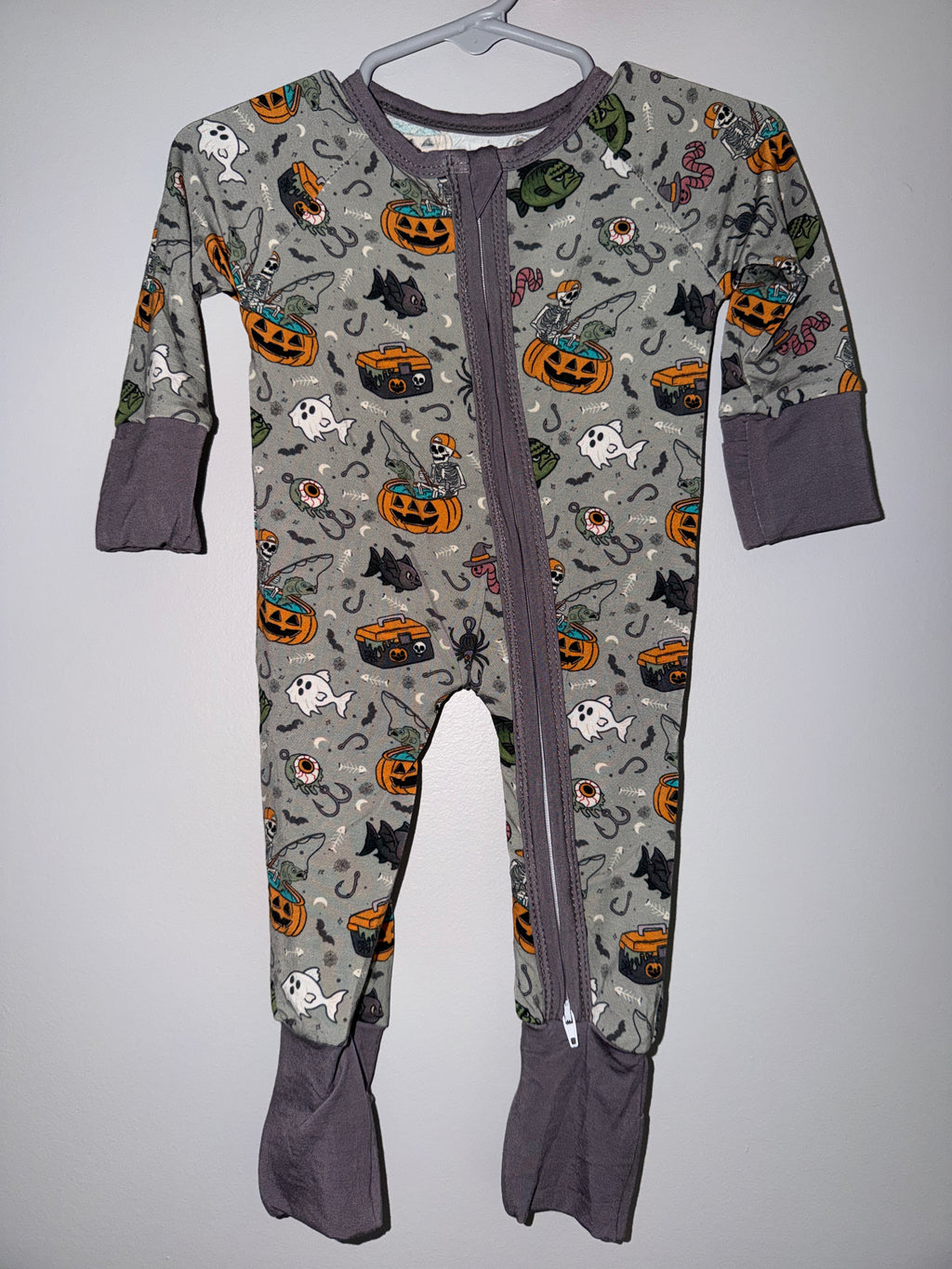 Halloween Fishing Bamboo Zippy