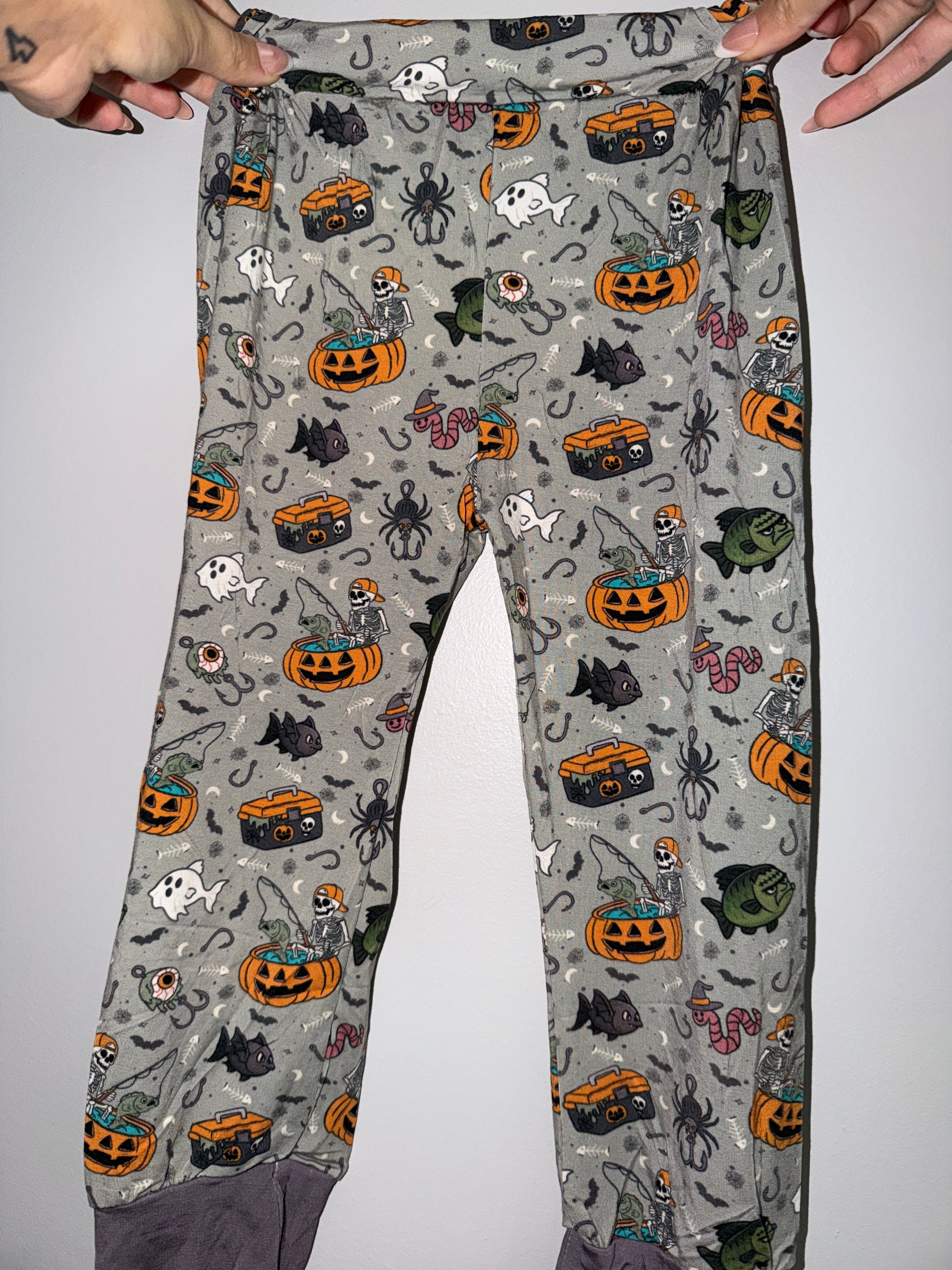 Halloween Fishing Bamboo PJ Set