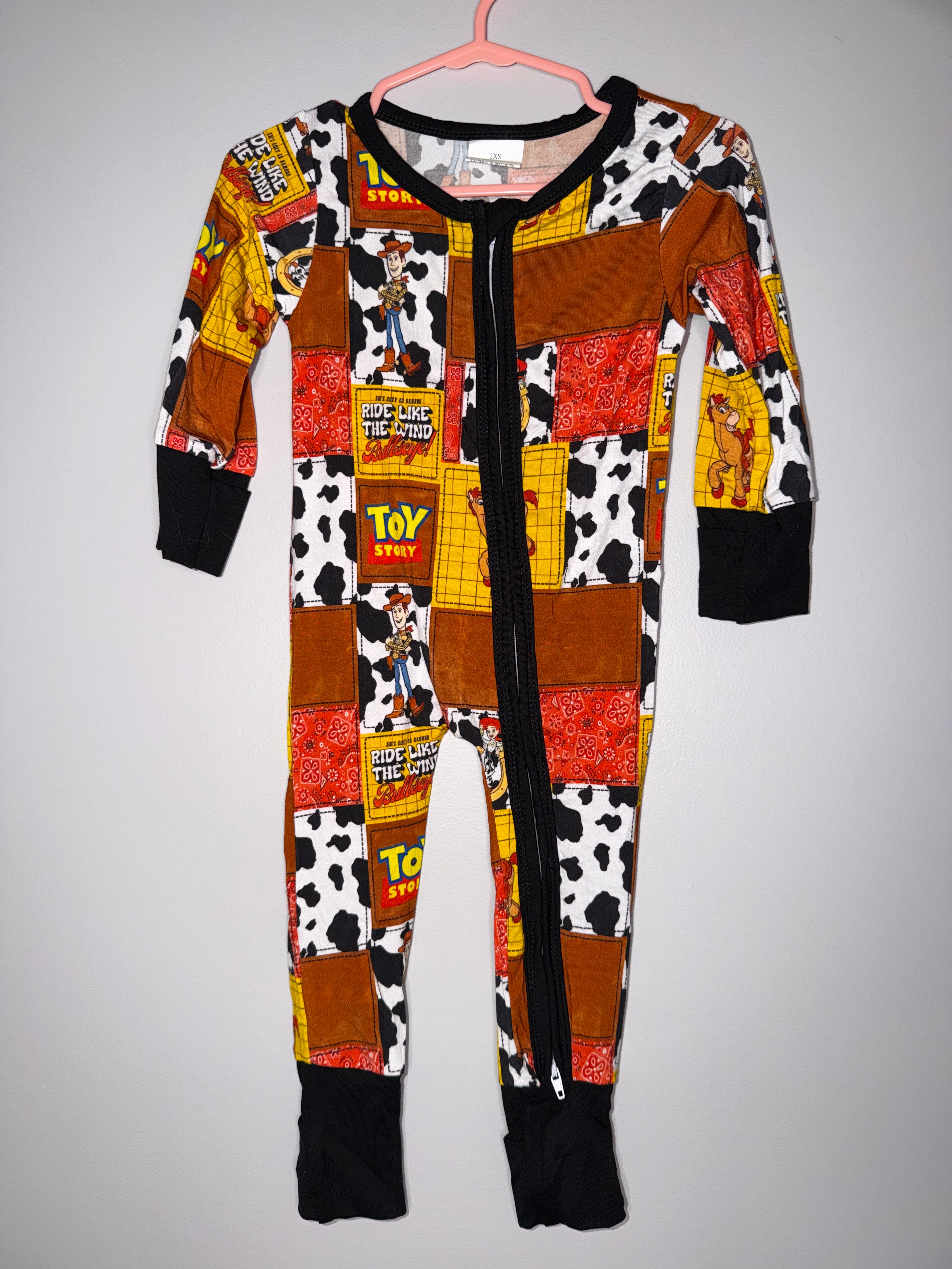 TS Patchwork Bamboo Zippy