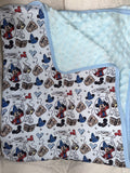 Mickey Magic Bamboo x Minky Blanket