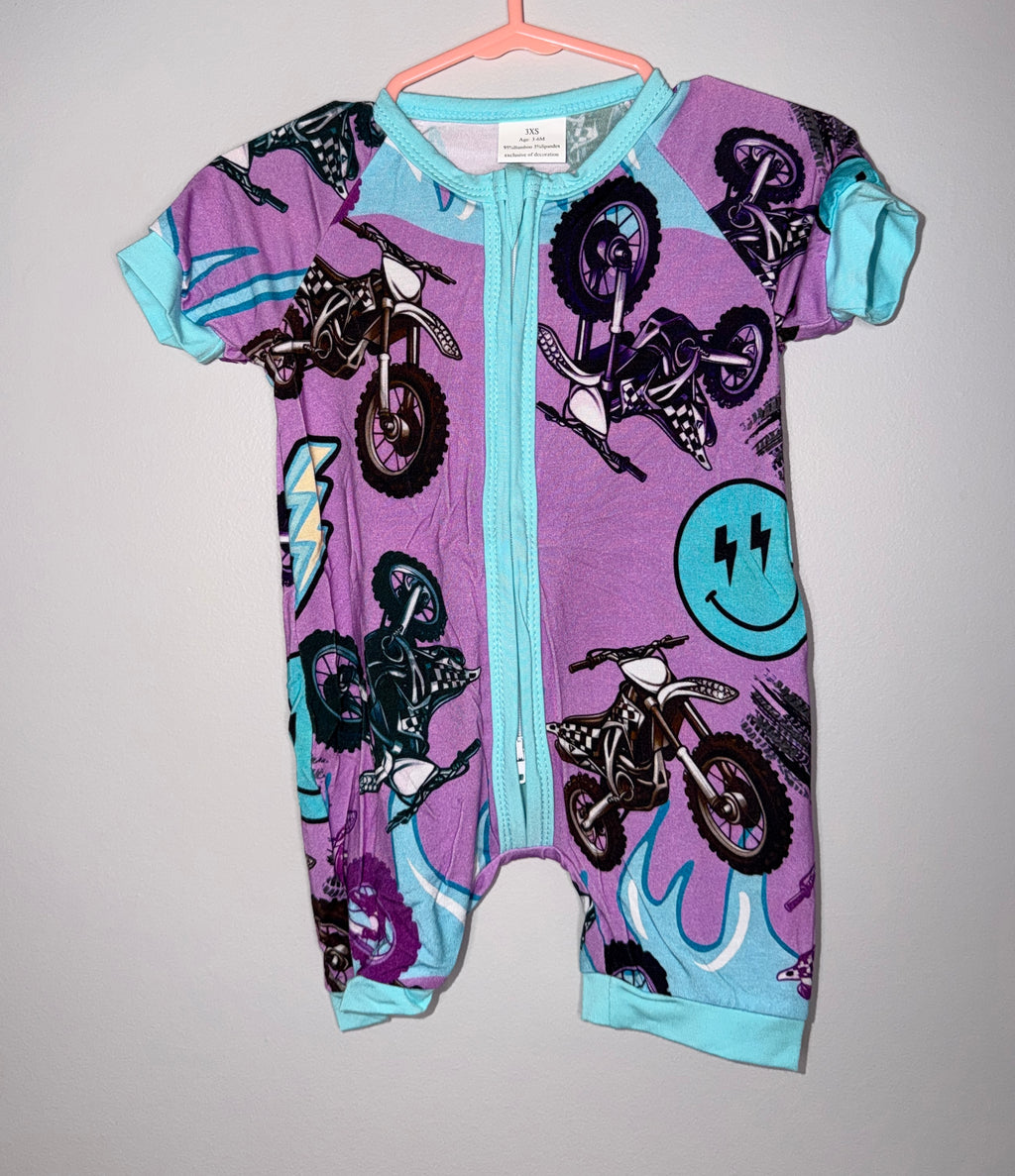 Girly Dirt bike Bamboo Shortie