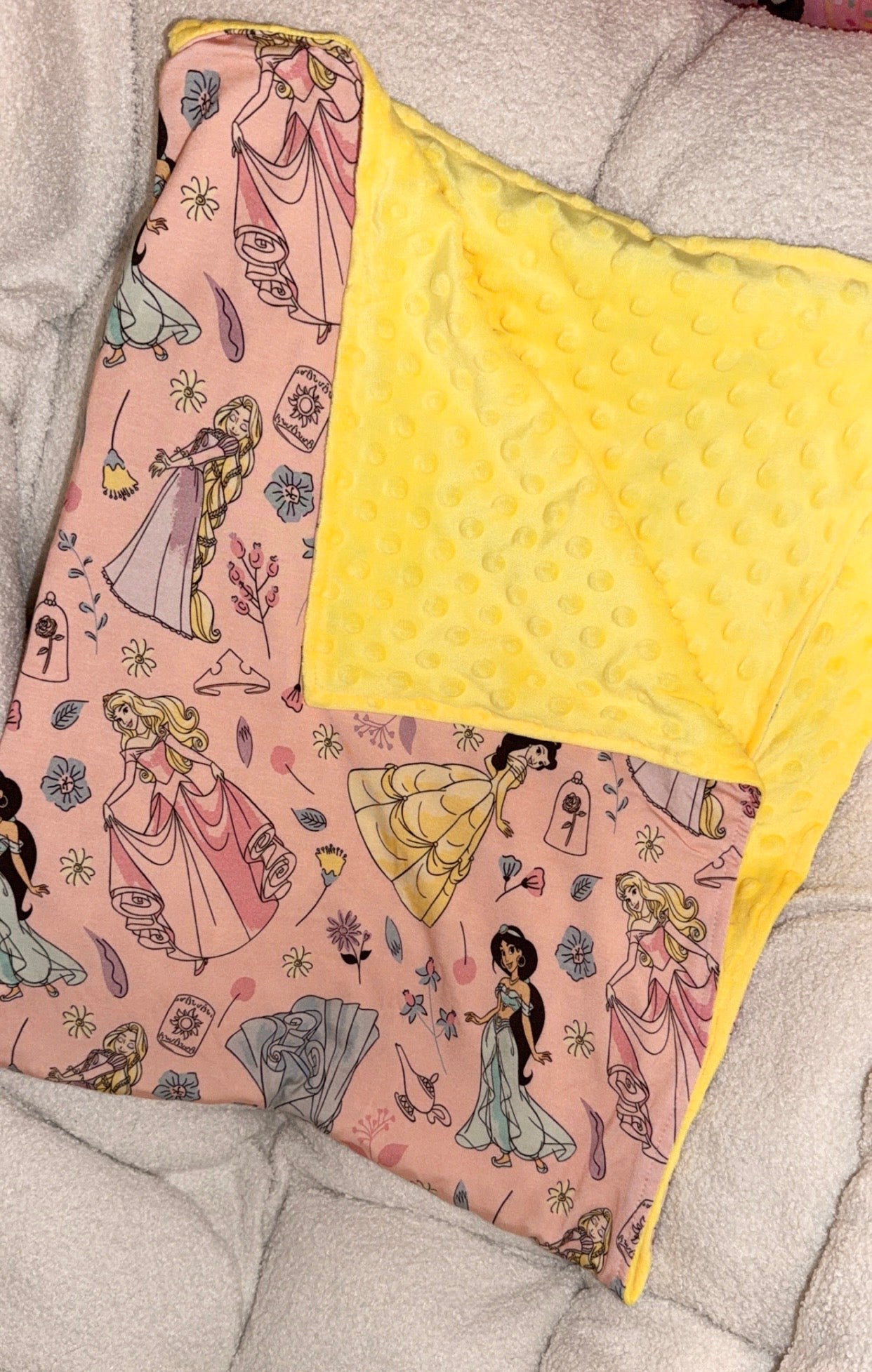 Princess Bamboo x Minky Blanket