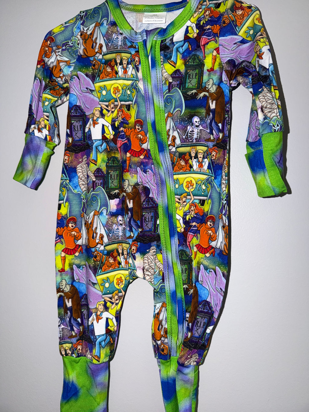Scooby Halloween Bamboo Zippy