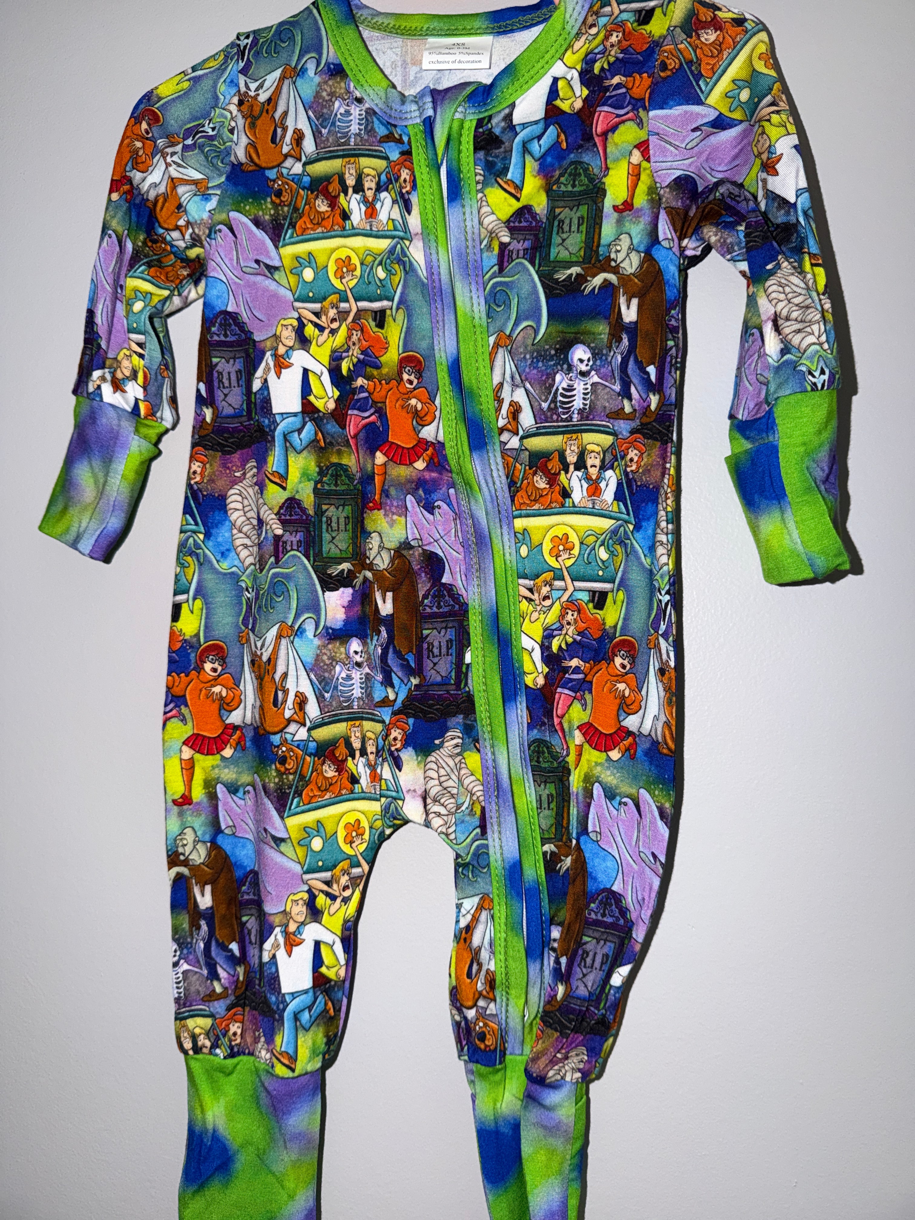 Scooby Halloween Bamboo Zippy