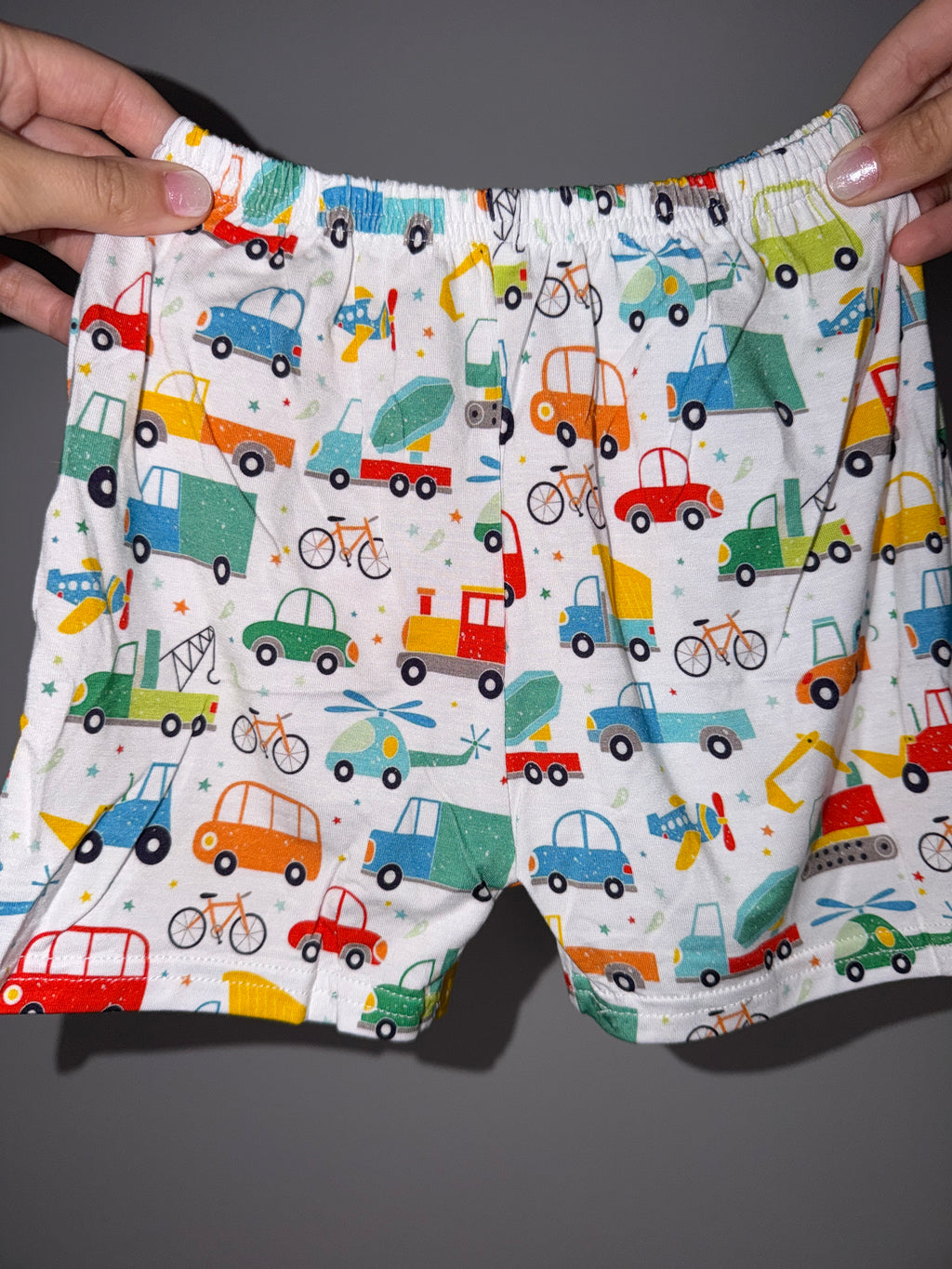 Vehicles Bamboo 2pc Short Set