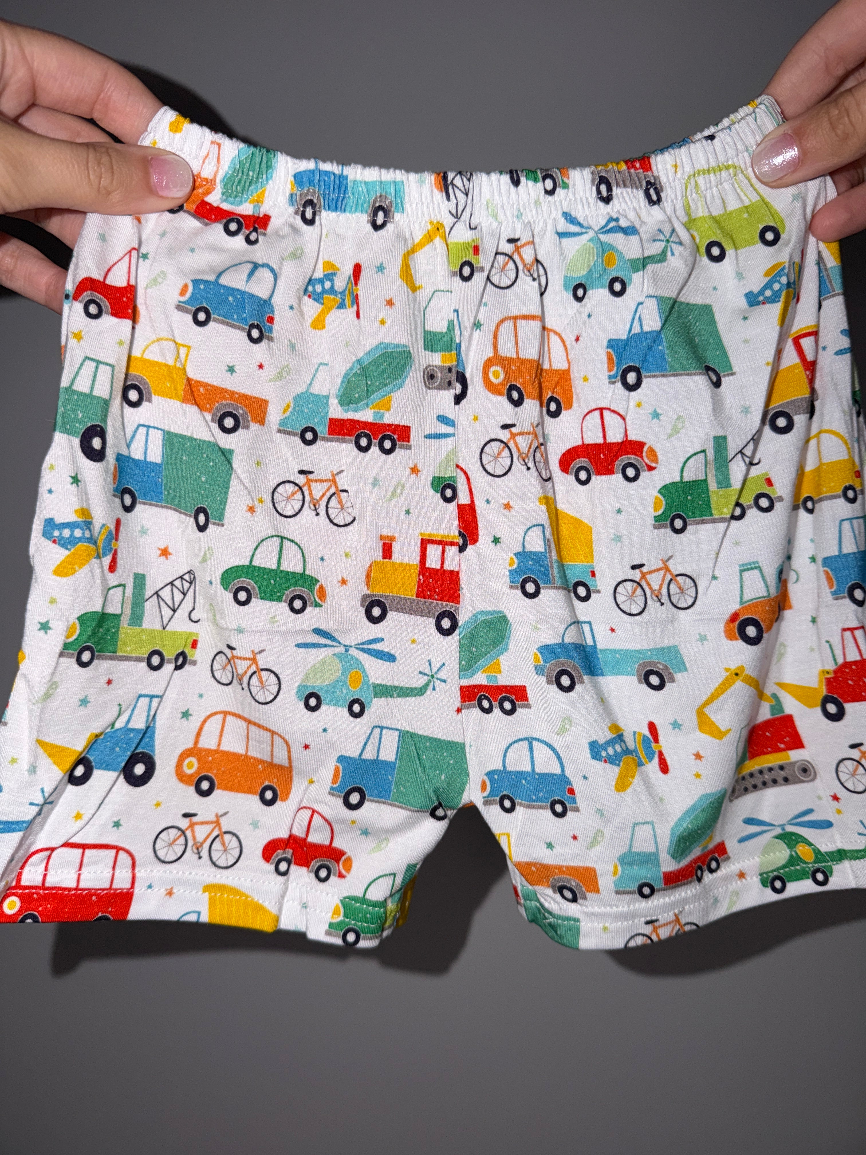 Vehicles Bamboo 2pc Short Set