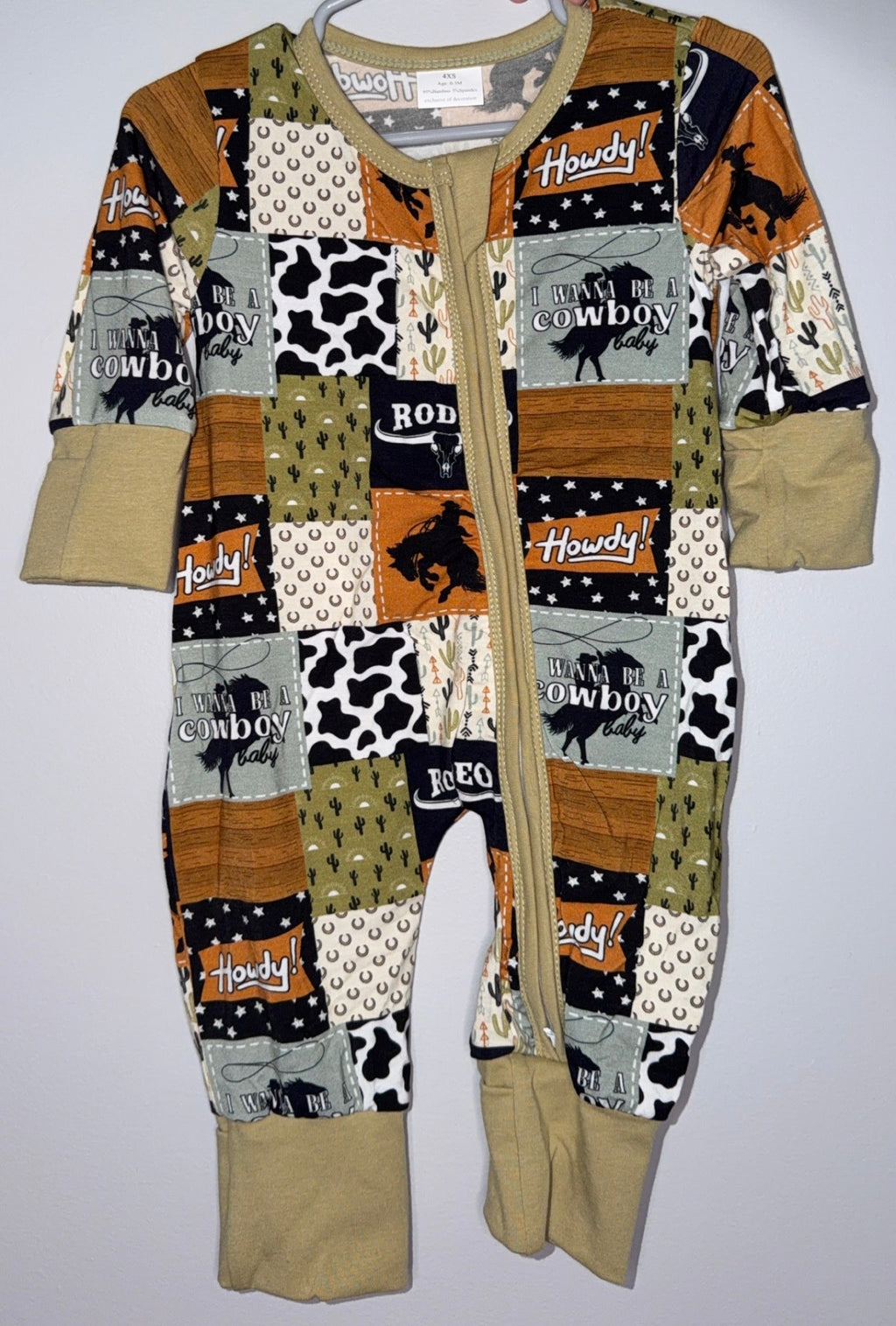 Rodeo Cowboy Bamboo Zippy
