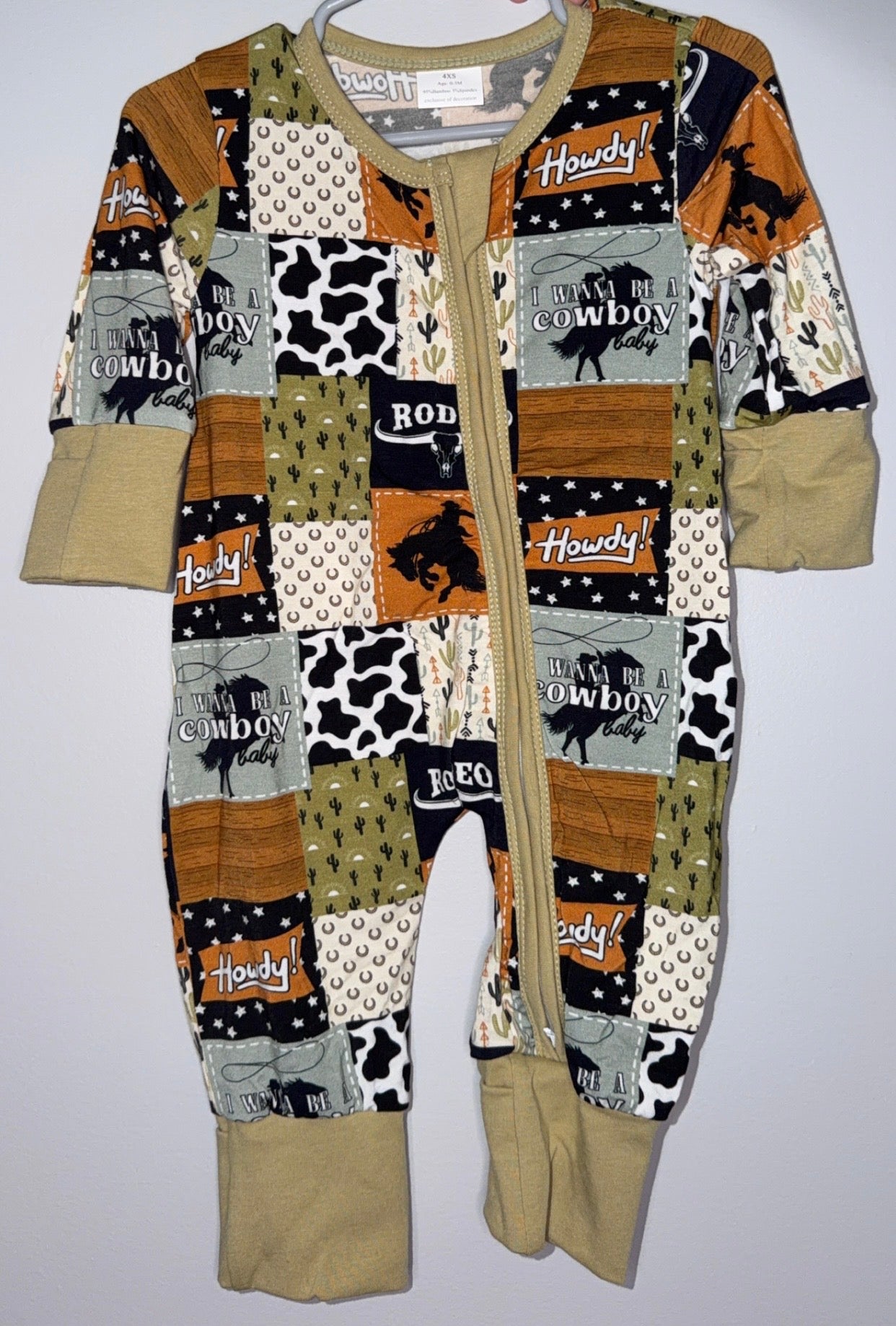 Rodeo Cowboy Bamboo Zippy
