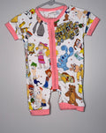 Retro Characters Bamboo Shortie