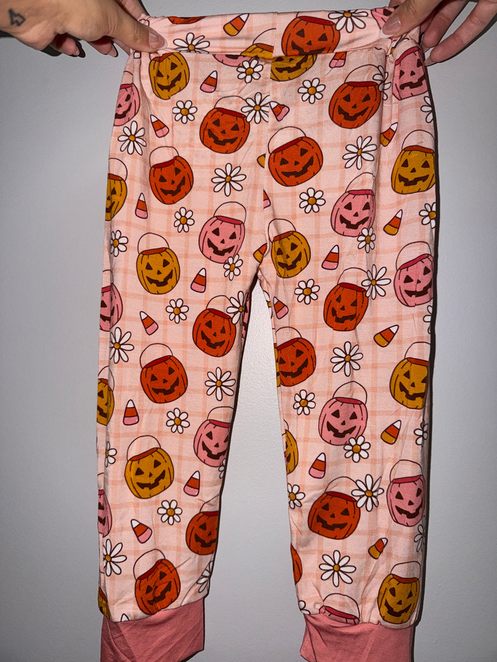 Pink Pumpkins Bamboo PJ Set