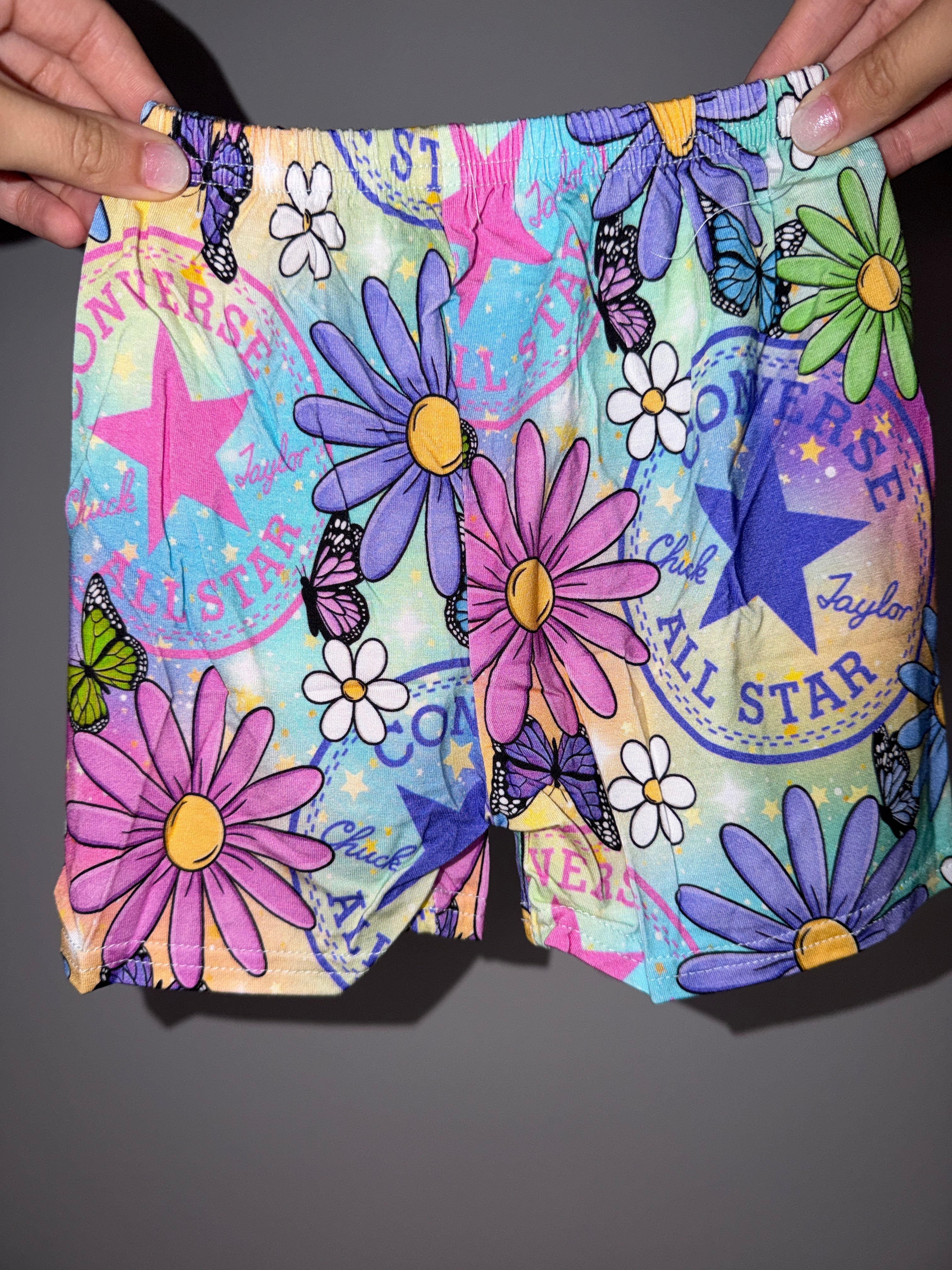 Floral Girly Bamboo 2pc Short Set