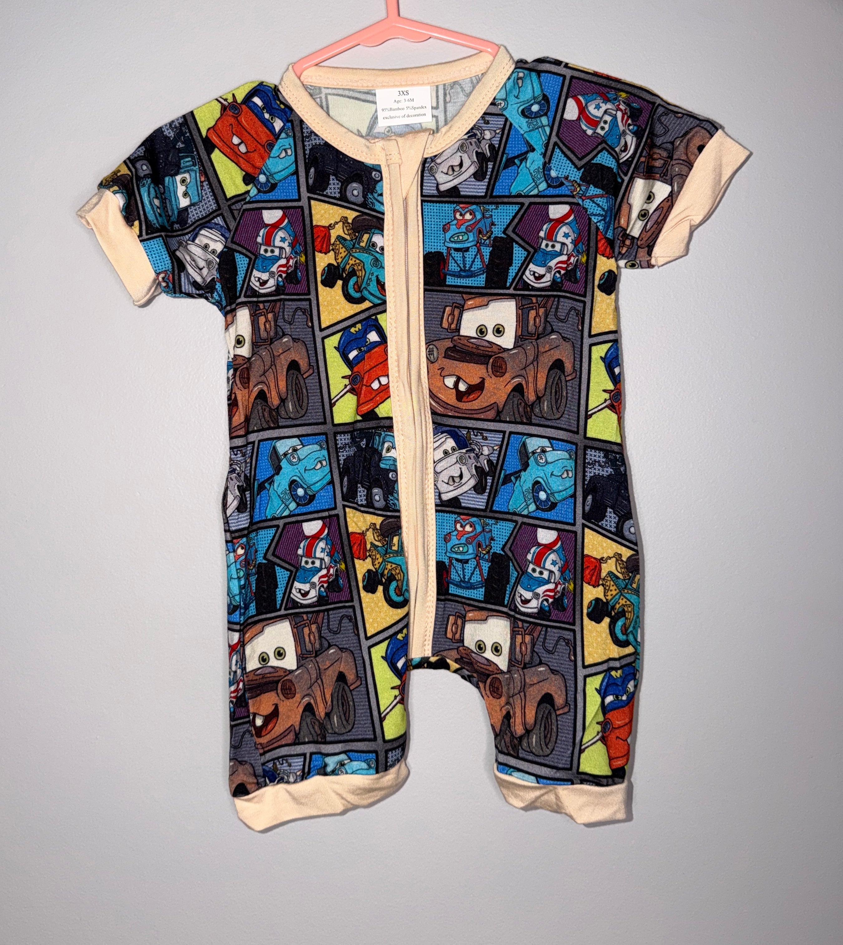 Cars Bamboo Shortie