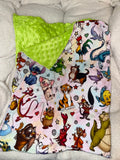 Sidekicks Bamboo x Minky Blanket